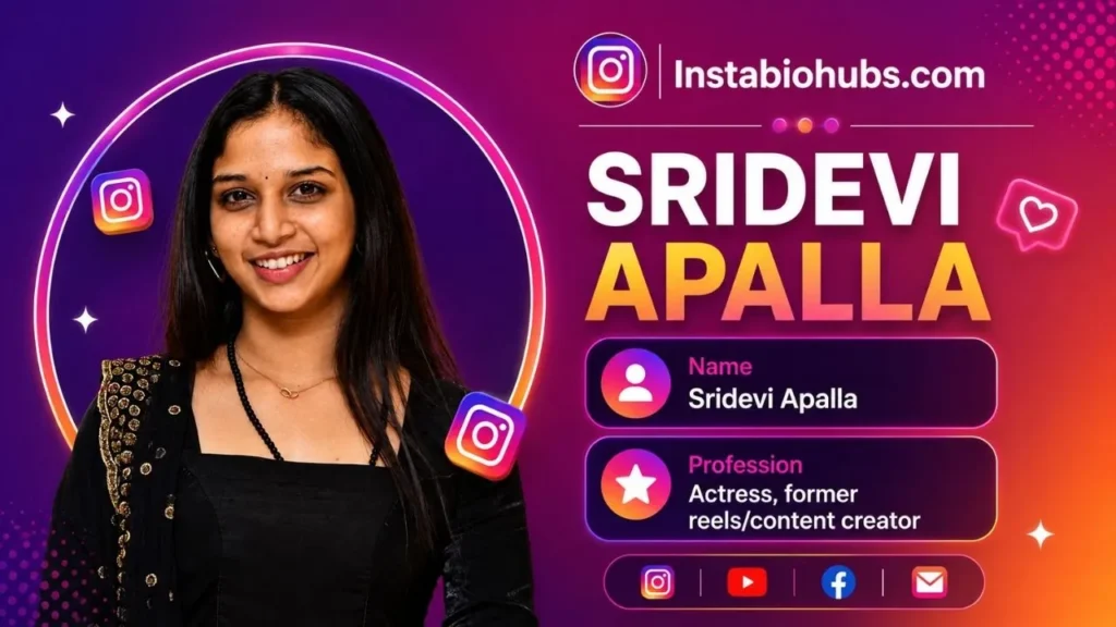 Sridevi Apalla: Age, Movies, Career & Complete Biography (2026)