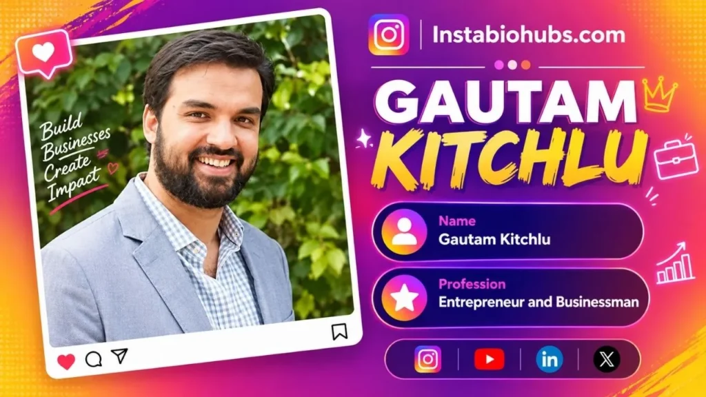 Gautam Kitchlu Age, Biography, Business, Wife, Movies and Net Worth